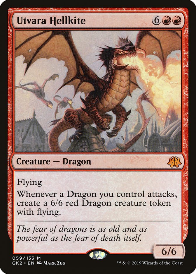 Utvara Hellkite [Ravnica Allegiance Guild Kit]-1
