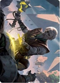 Expedition Healer Art Card [Zendikar Rising Art Series]-1
