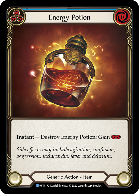 Energy Potion [U-WTR170] (Welcome to Rathe Unlimited)  Unlimited Rainbow Foil-1
