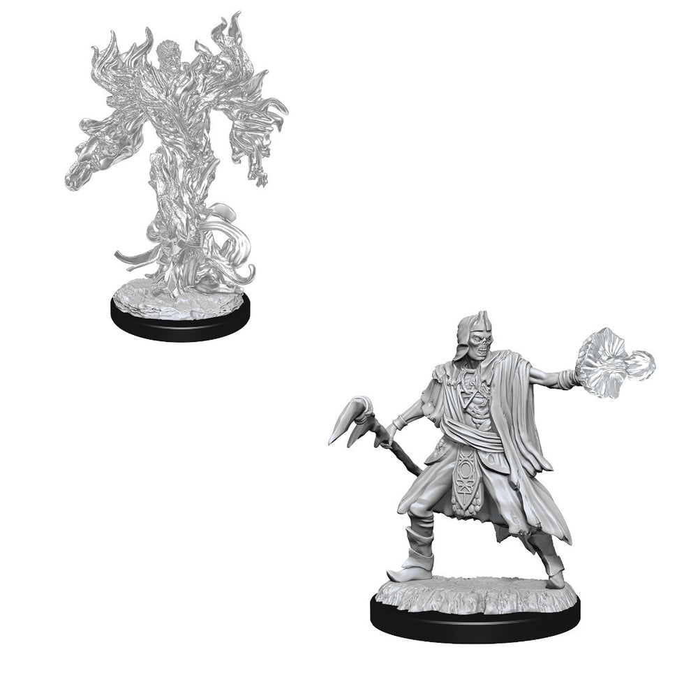 D&D Nolzurs Marvelous Unpainted Miniatures Allip & Deathlock