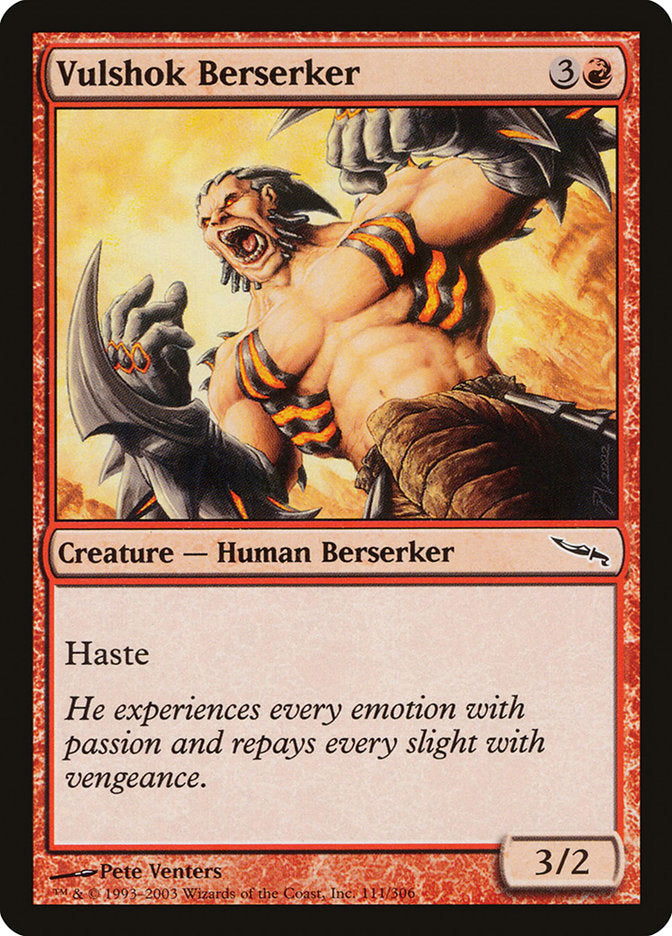 Vulshok Berserker [Mirrodin]-1