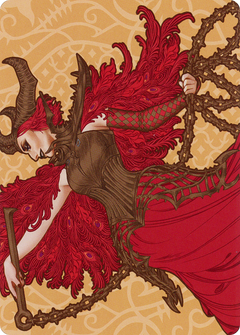 Judith, the Scourge Diva Art Card [March of the Machine Art Series]-1