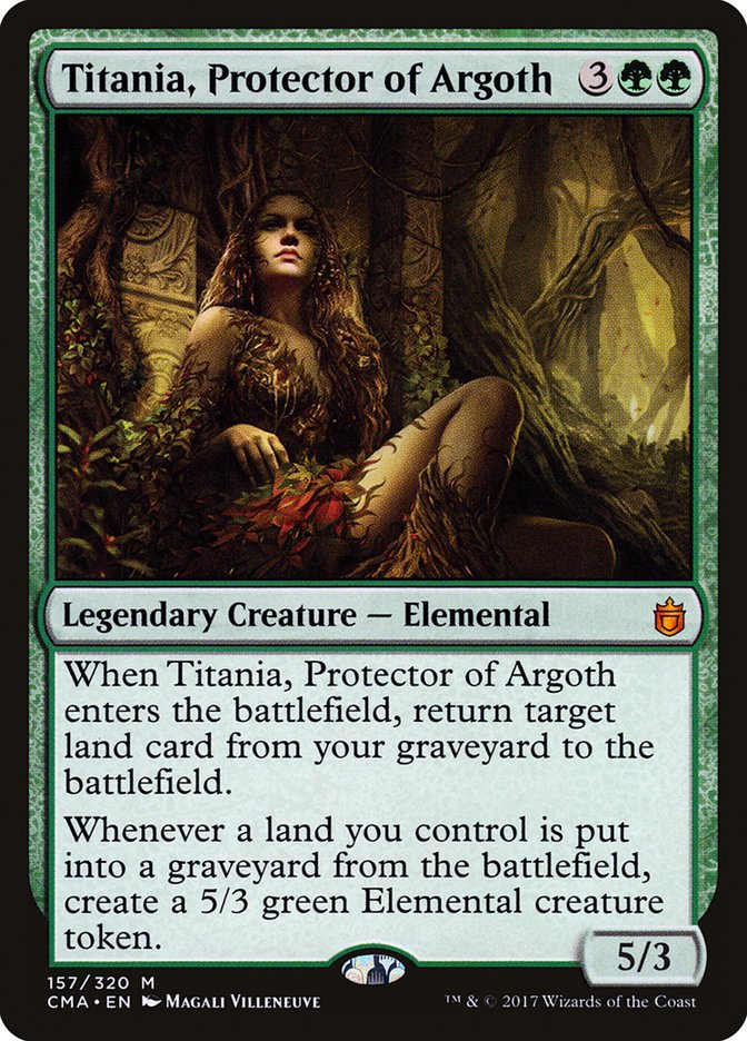 Titania, Protector of Argoth [Commander Anthology]-1