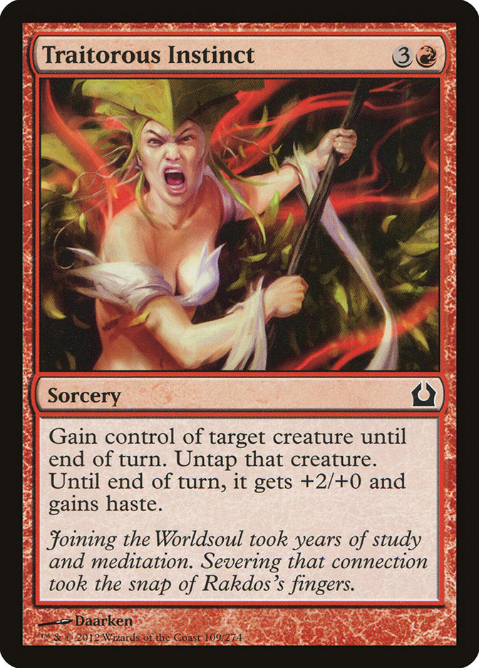 Traitorous Instinct [Return to Ravnica]-1