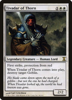 Tivadar of Thorn [Time Spiral]-1