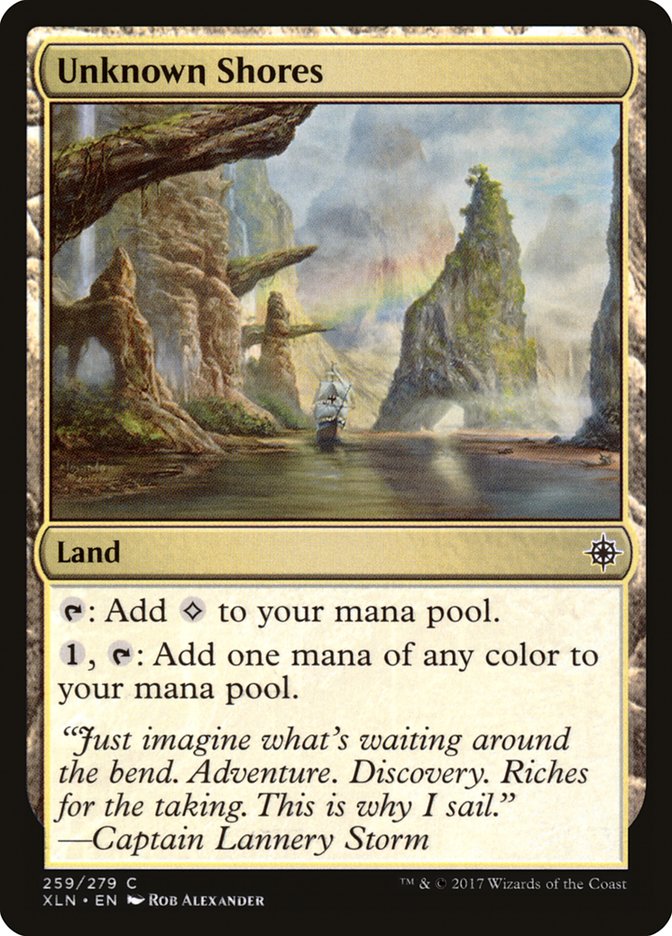 Unknown Shores [Ixalan]-1