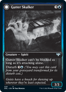 Gutter Skulker // Gutter Shortcut [Innistrad: Double Feature]-1