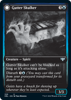 Gutter Skulker // Gutter Shortcut [Innistrad: Double Feature]-1