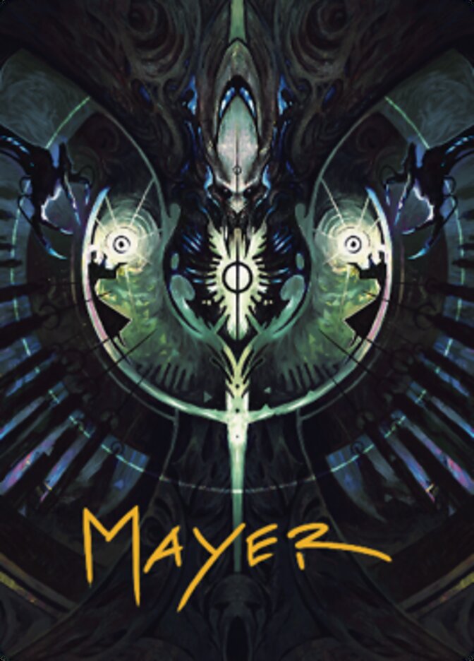 Gix's Command Art Card (Gold-Stamped Signature) [The Brothers' War Art Series]-1