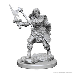 D&D Nolzurs Marvelous Unpainted Miniatures Human Female Barbarian-1