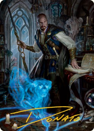 Mordenkainen Art Card (Gold-Stamped Signature) [Dungeons & Dragons: Adventures in the Forgotten Realms Art Series]-1