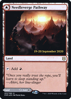 Needleverge Pathway // Pillarverge Pathway [Zendikar Rising Prerelease Promos]-1