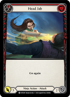 Head Jab (Red) [U-WTR098] (Welcome to Rathe Unlimited)  Unlimited Rainbow Foil-1