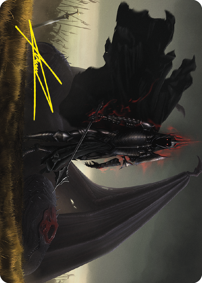 Witch-king of Angmar Art Card (Gold-Stamped Signature) [The Lord of the Rings: Tales of Middle-earth Art Series]-1