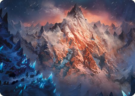 Mountain Art Card [The Lord of the Rings: Tales of Middle-earth Art Series]-1