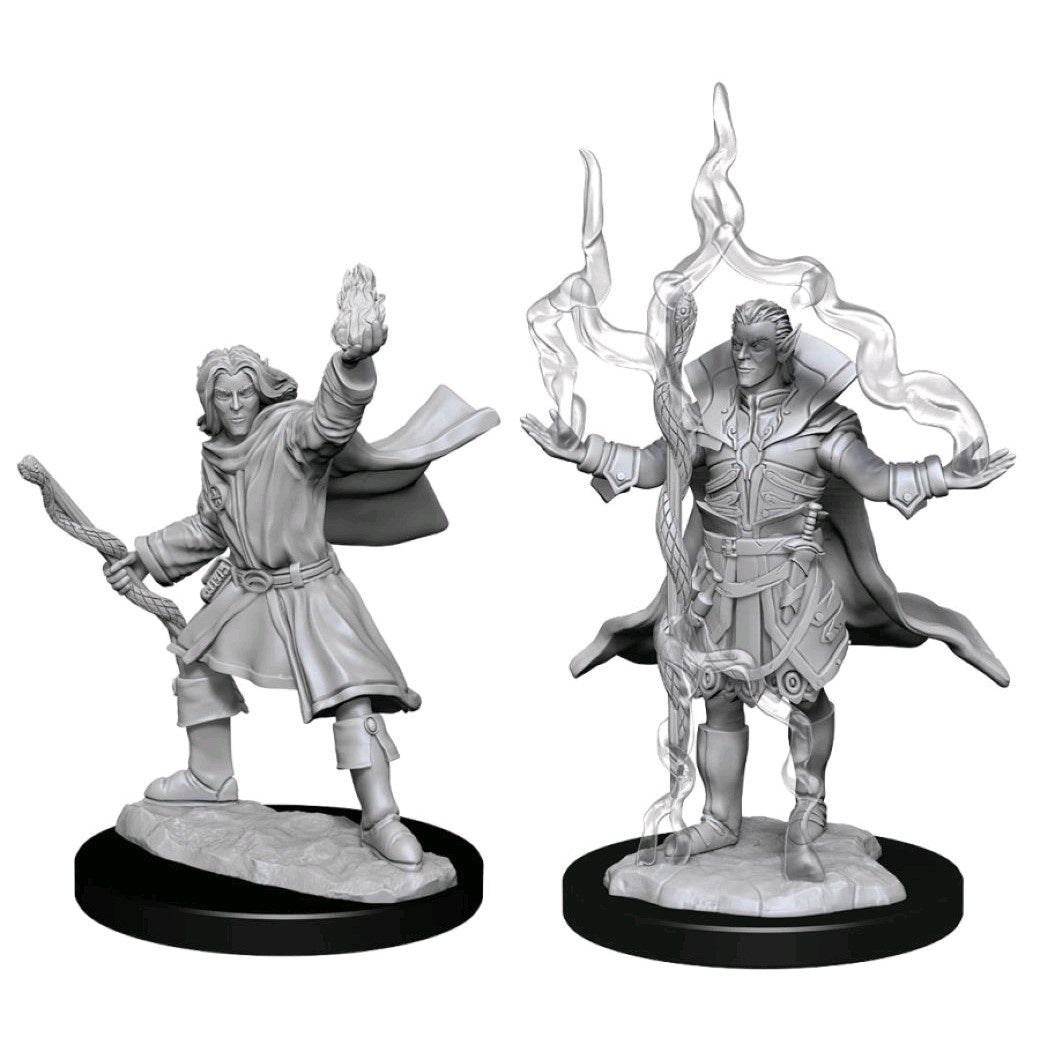 Pathfinder Deepcuts Unpainted Miniatures Elf Sorcerer Male-1