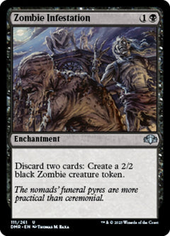 Zombie Infestation [Dominaria Remastered]-1
