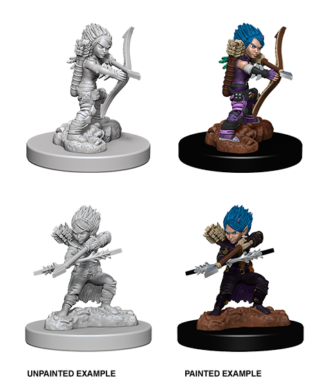 Pathfinder Battles Deep Cuts Female Gnome Rogue-1