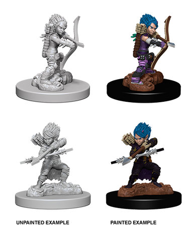 Pathfinder Battles Deep Cuts Female Gnome Rogue