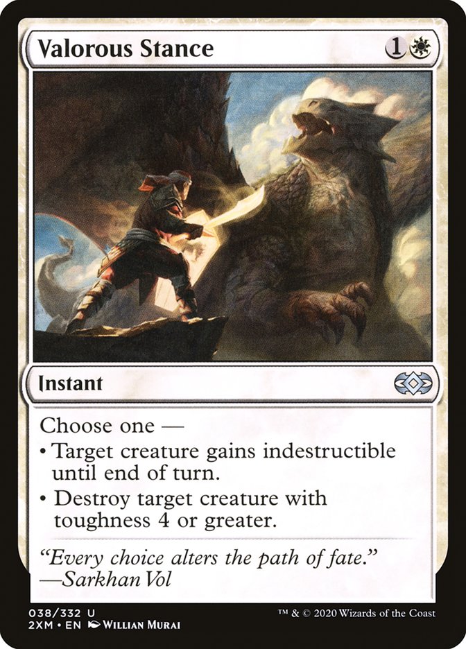 Valorous Stance [Double Masters]-1