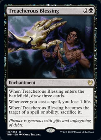 Treacherous Blessing [Theros Beyond Death]-1