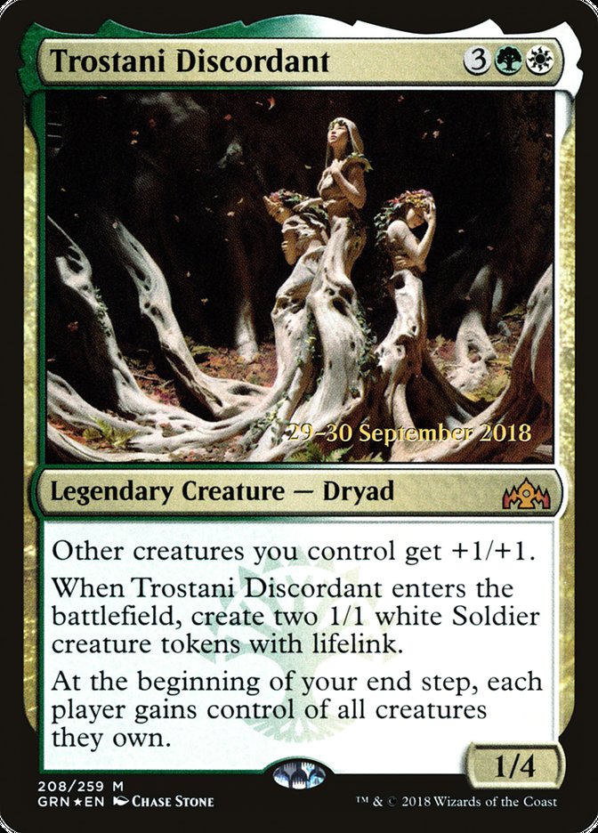 Trostani Discordant [Guilds of Ravnica Prerelease Promos]-1