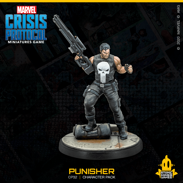Marvel Crisis Protocol Miniatures Game Punisher and Taskmaster-1