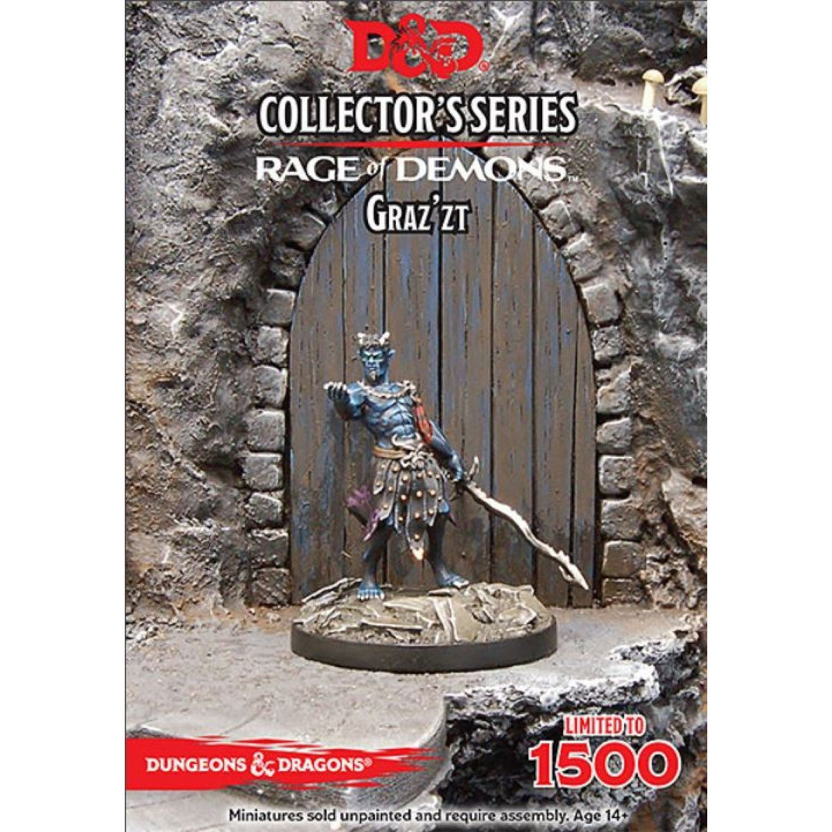 D&D Collectors Series Miniatures Rage of Demons Demon Lord Graz'zt-1