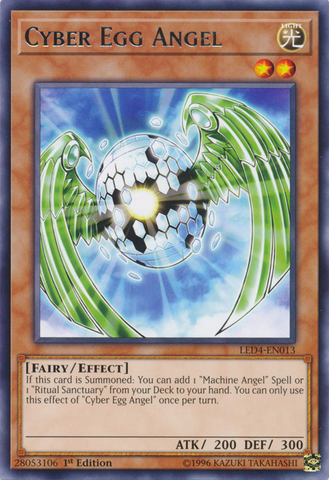 Cyber Egg Angel [LED4-EN013] Rare