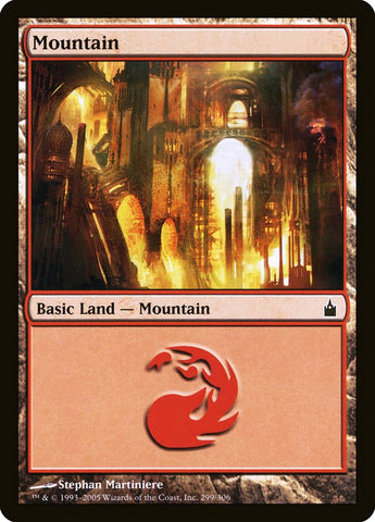 Mountain (299) [Ravnica: City of Guilds]