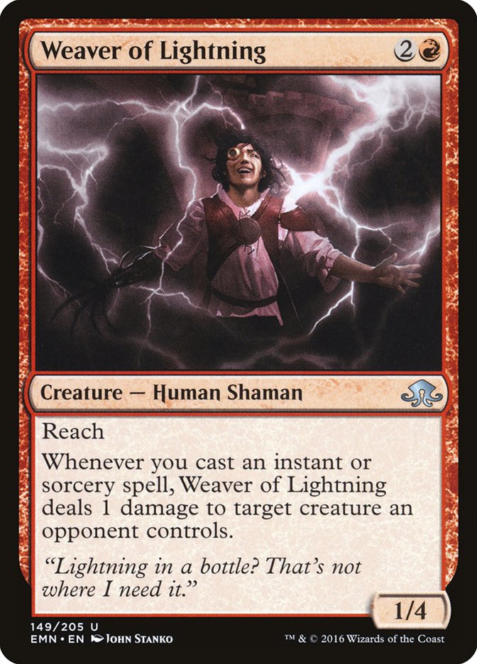 Weaver of Lightning [Eldritch Moon]-1