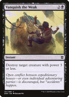 Vanquish the Weak [Zendikar Rising]-1