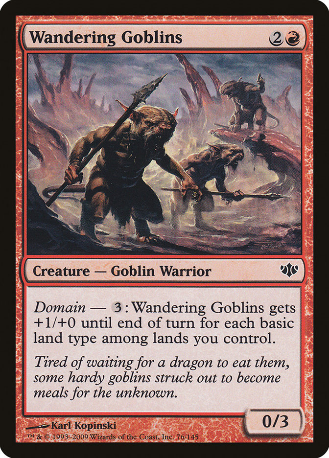 Wandering Goblins [Conflux]-1