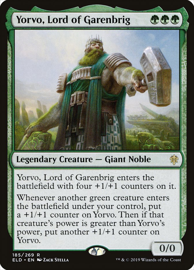 Yorvo, Lord of Garenbrig [Throne of Eldraine]-1