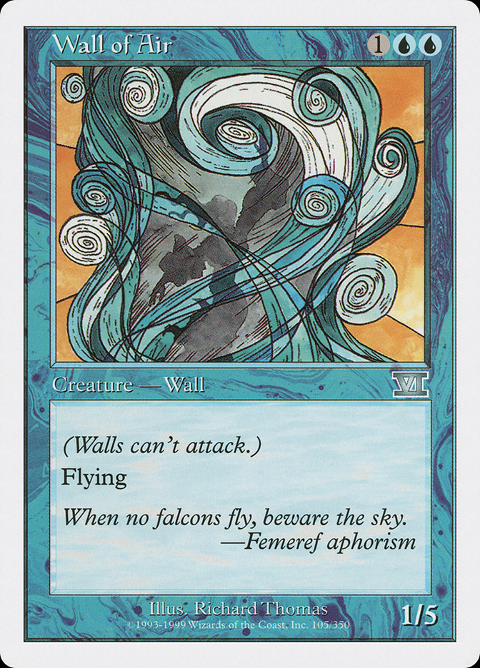 Wall of Air [Classic Sixth Edition]-1