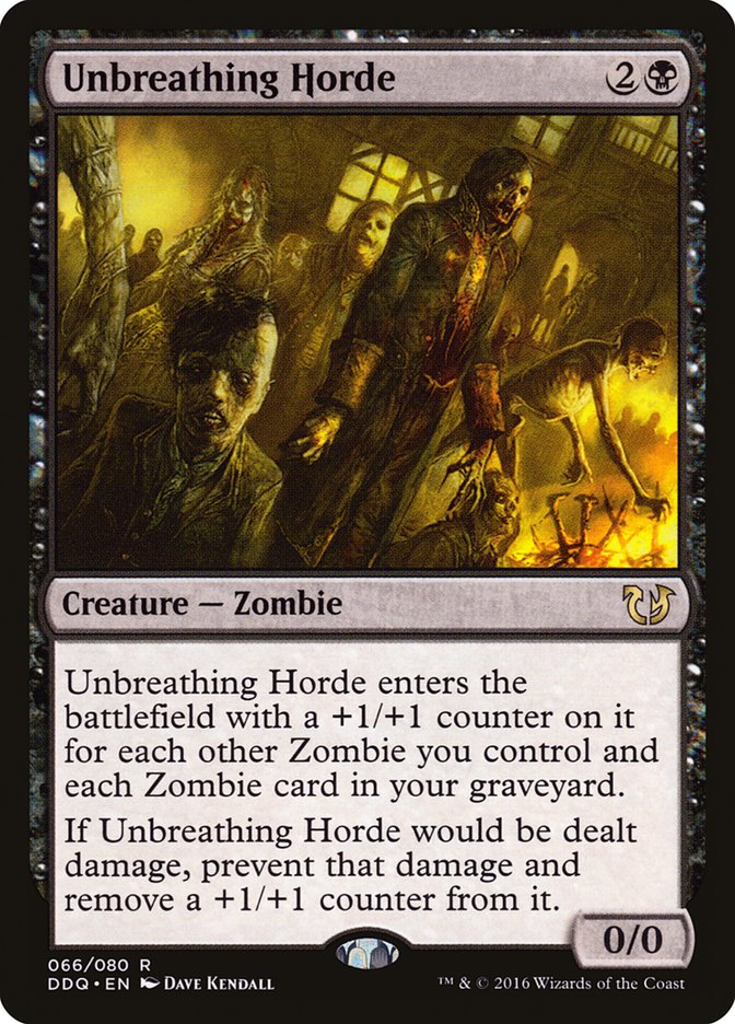 Unbreathing Horde [Duel Decks: Blessed vs. Cursed]-1