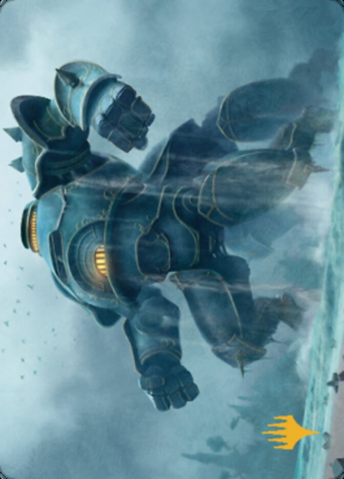 Depth Charge Colossus Art Card (Gold-Stamped Planeswalker Symbol) [The Brothers' War Art Series]-1
