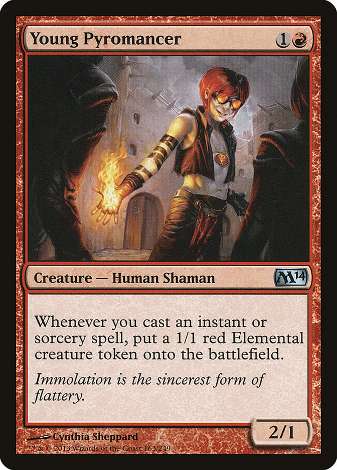 Young Pyromancer [Magic 2014]-1