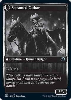 Ambitious Farmhand // Seasoned Cathar [Innistrad: Double Feature]-2