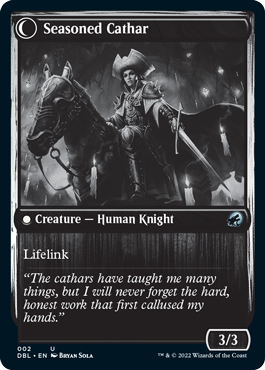 Ambitious Farmhand // Seasoned Cathar [Innistrad: Double Feature]-2