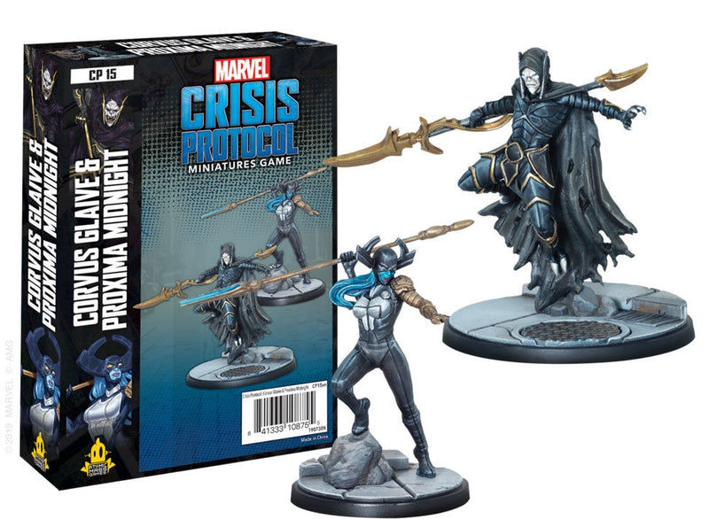 Marvel Crisis Protocol Miniatures Game Corvus Glaive and Proxima Midnight Expansion-1