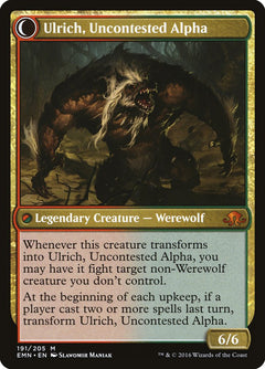 Ulrich of the Krallenhorde // Ulrich, Uncontested Alpha [Eldritch Moon]-2