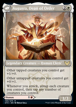 Plargg, Dean of Chaos // Augusta, Dean of Order [Strixhaven: School of Mages]-2