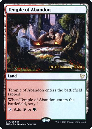 Temple of Abandon [Theros Beyond Death Promos]-1