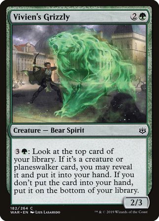 Vivien's Grizzly [War of the Spark]-1