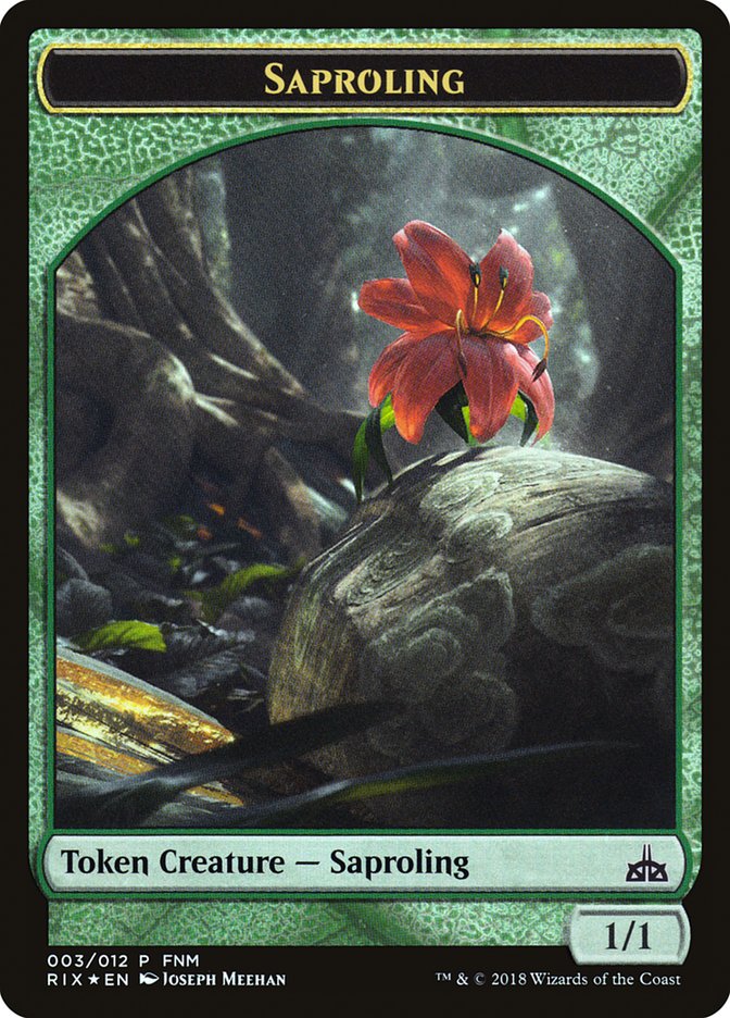 Illusion // Saproling Double-Sided Token [Friday Night Magic 2018]-2