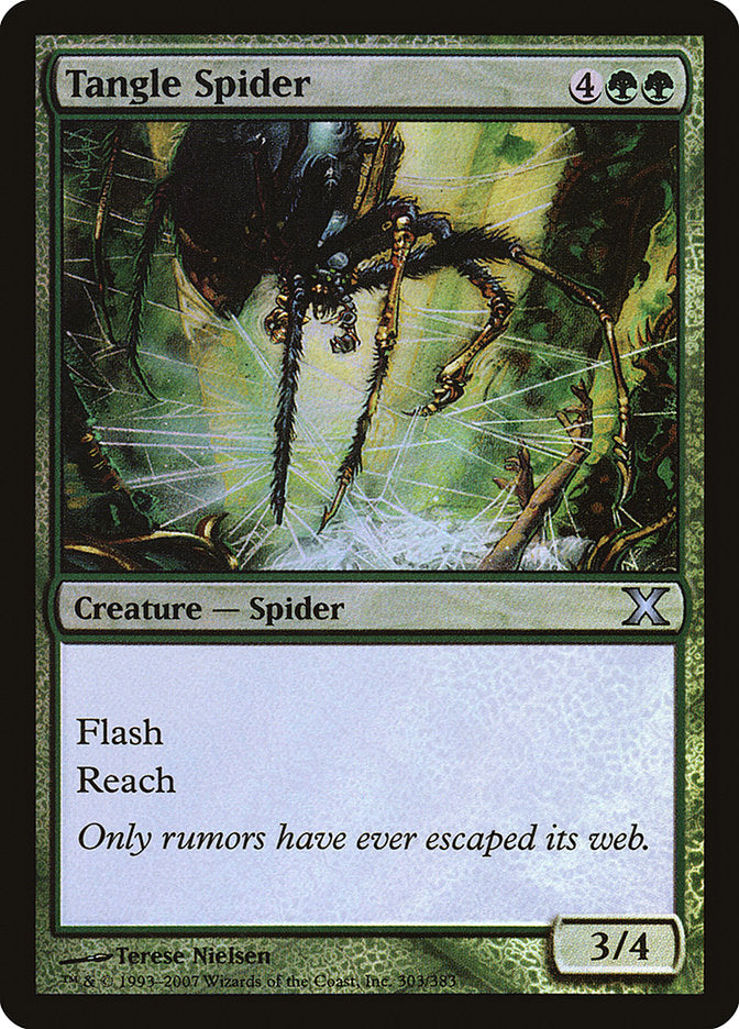 Tangle Spider (Premium Foil) [Tenth Edition]-1