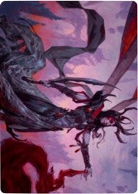 Drana, the Last Bloodchief Art Card [Zendikar Rising Art Series]-1