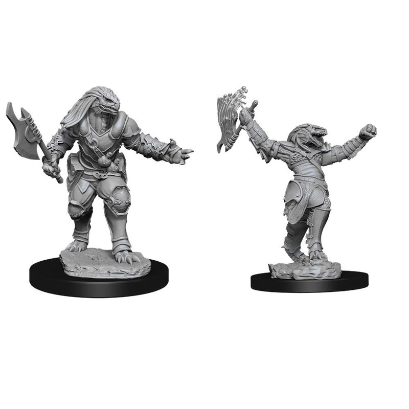 D&D Nolzurs Marvelous Unpainted Miniatures Female Dragonborn Fighter-1