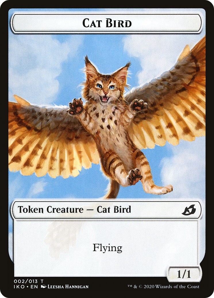Cat Bird // Faerie Double-Sided Token [Starter Commander Decks]-1